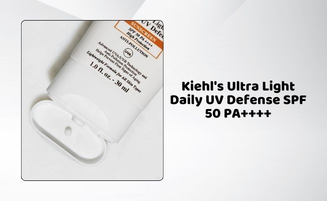 Kiehl's Ultra Light Daily UV Defense SPF 50 PA++++ 

