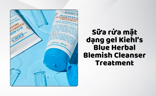 Sữa rửa mặt Blue Herbal Blemish Cleanser Treatment