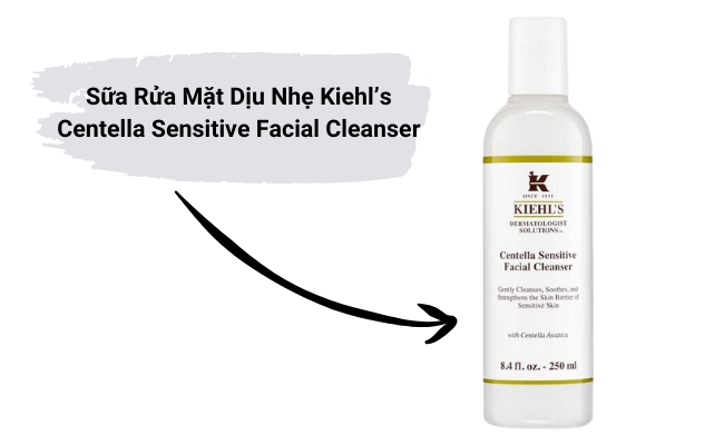Sữa rửa mặt Kiehl's Centella Sensitive Facial Cleanser