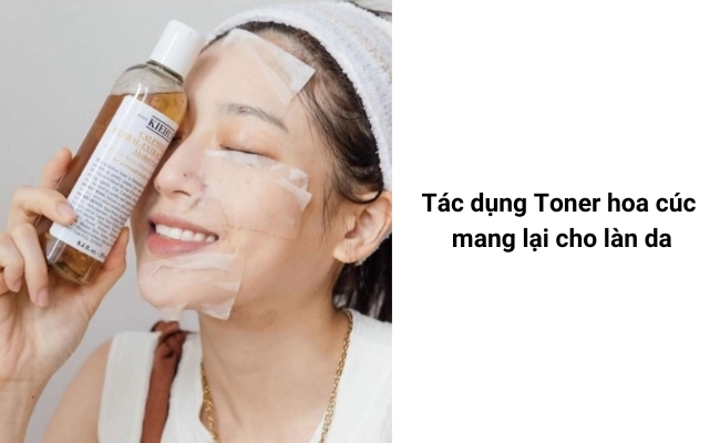 review toner hoa cúc Kiehl’s