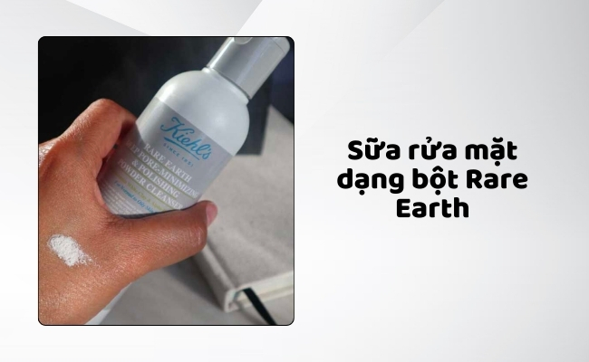 Sữa rửa mặt dạng bột Rare Earth