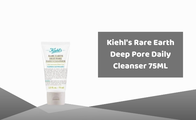 Sữa rửa mặt đất sét Kiehl’s Rare Earth Deep Pore Daily Cleanser