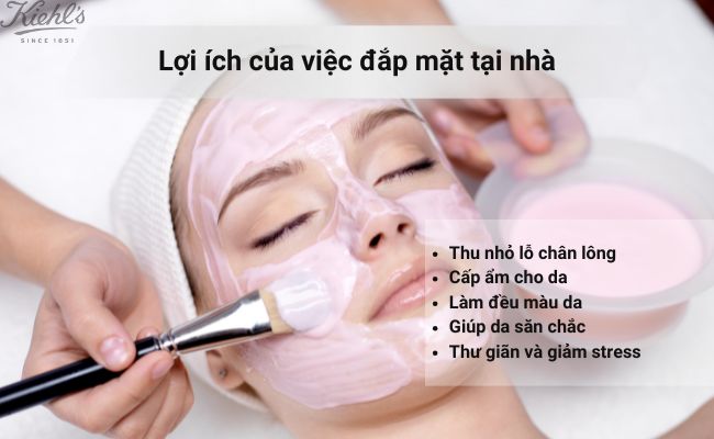 Đắp mặt nạ thường xuyên giúp da khỏe mạnh, mịn màng