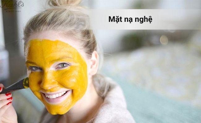 Mặt nạ nghệ giúp da rạng rỡ hơn