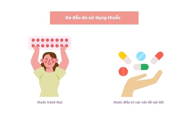 Nguyên nhân gây da dầu là gì?