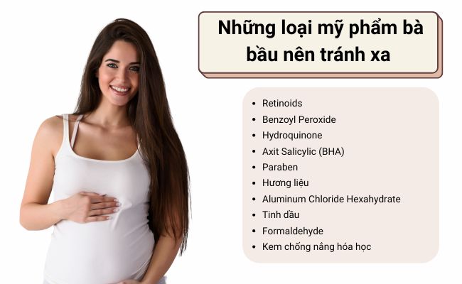 Không nên sử dụng các loại Retinoids khi mang thai