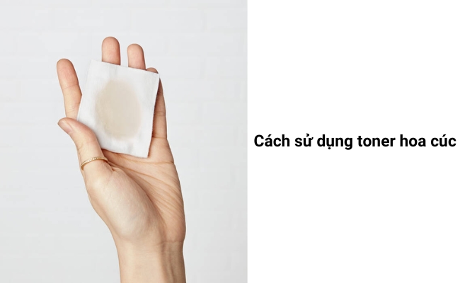 hướng dẫn sử dụng toner hoa cúc Kiehl’s