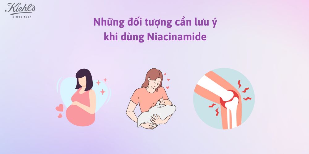 Những đối tượng cần lưu ý khi dùng Niacinamide
