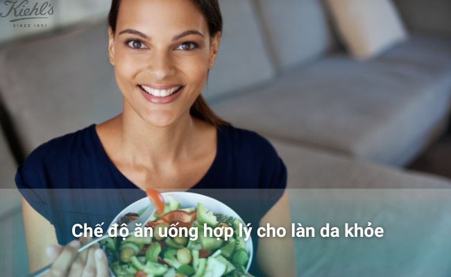 Chế độ ăn uống hợp lý cho làn da khỏe
