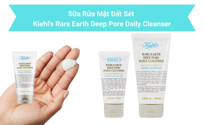 Kiehl’s Rare Earth Deep Pore Daily Cleanser