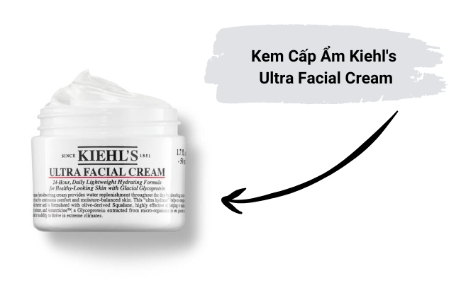 Kem Cấp Ẩm Kiehl's Ultra Facial Cream
