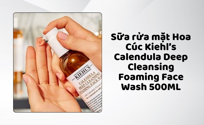 Sữa rửa mặt hoa cúc Calendula Deep Cleansing Foaming Face Wash