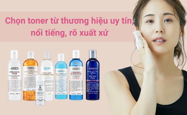 Chọn toner hợp với đặc tính da