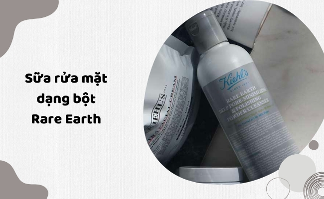 Sữa Rửa Mặt Cho Da Dầu Mụn Dạng Bột Rare Earth