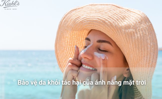 Bảo vệ da khỏi tác hại của ánh nắng mặt trời