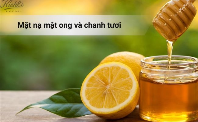 Mật ong và chanh giúp làm sạch da