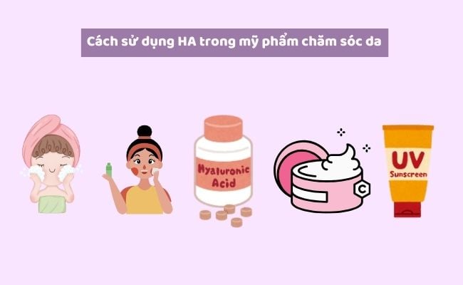 Cách sử dụng serum HA hiệu quả