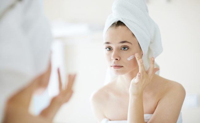 quy trình chăm sóc da mụn